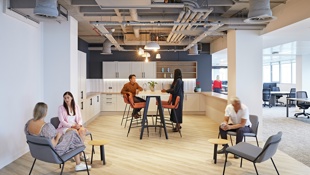 City Tower kitchen area